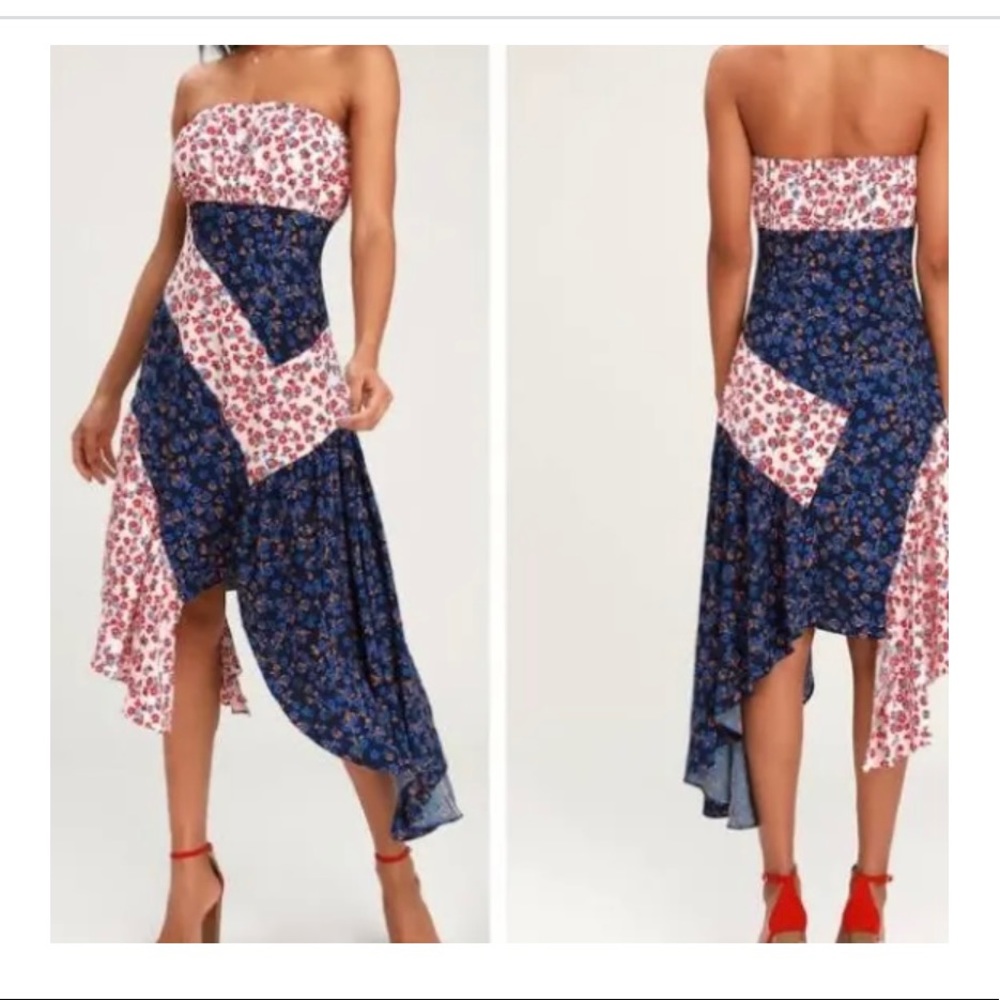 Lulus Strapless Dress